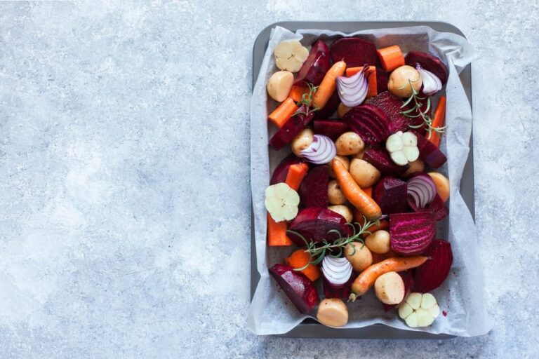 Balsamic Roasted Root Vegetables