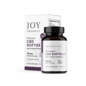 Joy Organics CBD Softgels with Melatonin