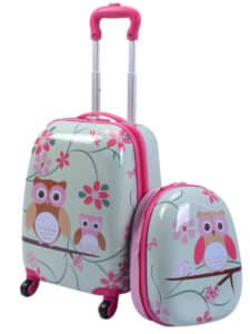 Costway 2 piece kids carry-on luggage set