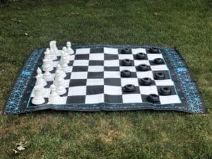 Outdoor Chess and Checkers