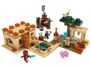The Illager Raid LEGO Minecraft Building Kit