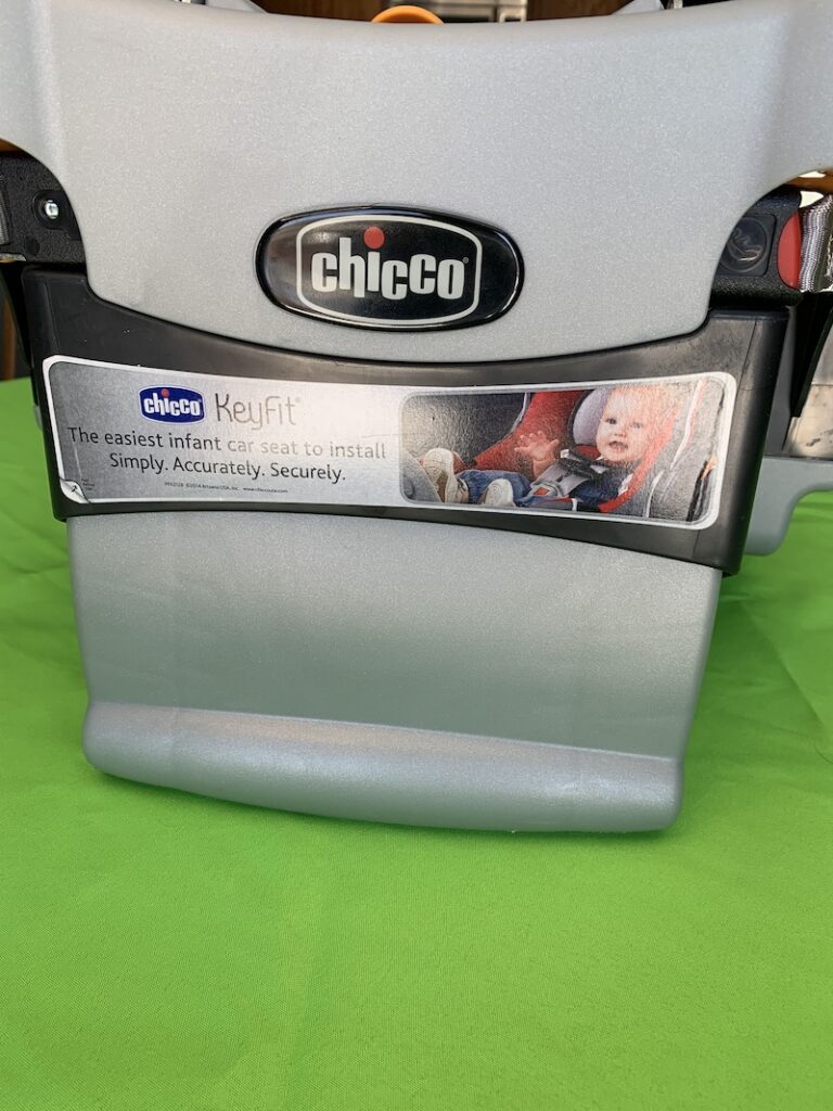 chicco keyfit 30 recline foot
